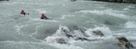 Salzach bei Werfen FW-Kurs 2006